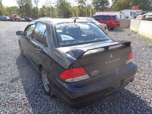 2003 MITSUBISHI LANCER - VIN: JA3AJ86E63U090852 - Фото 3