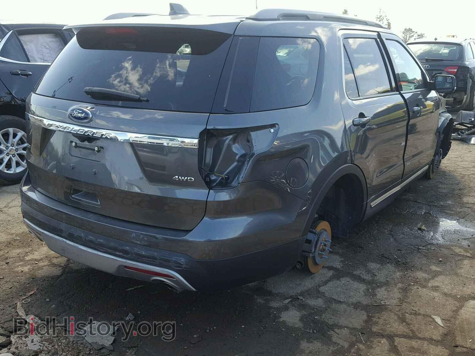 2017 FORD EXPLORER - VIN: 1FM5K8D83HGD63373 - Фото 4