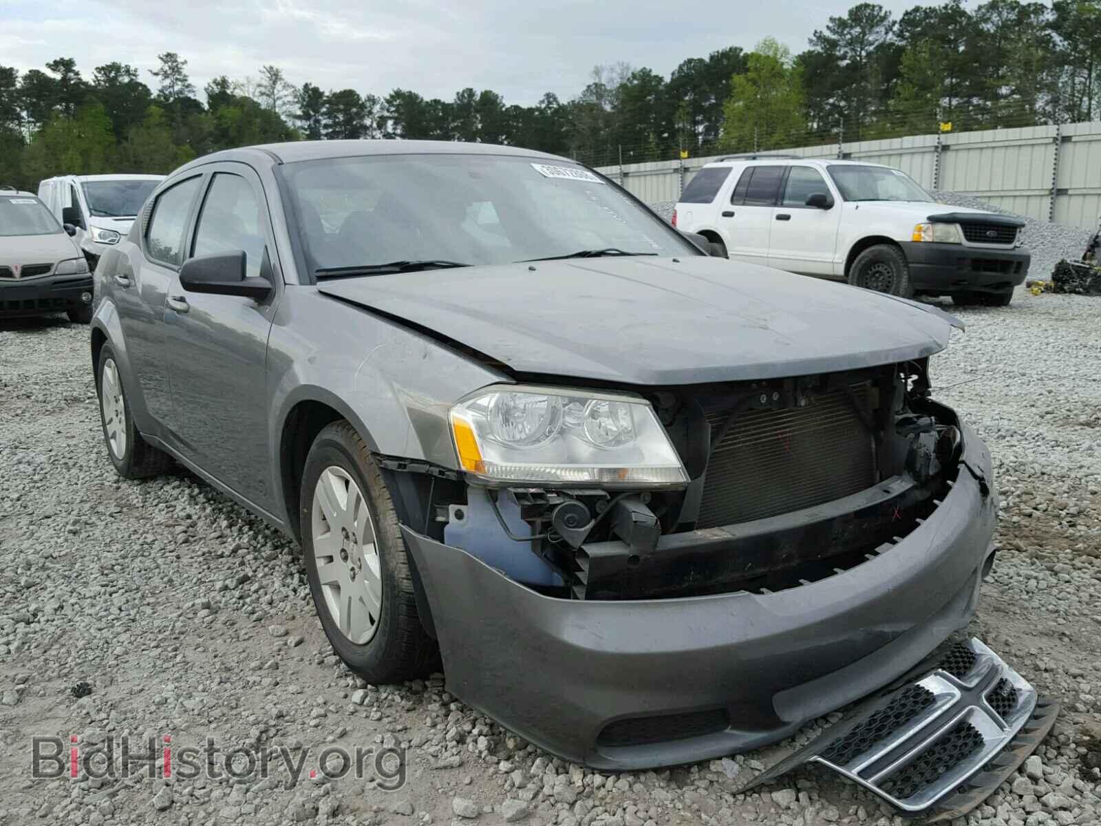 Photo 1C3CDZAB2CN265228 - DODGE AVENGER 2012