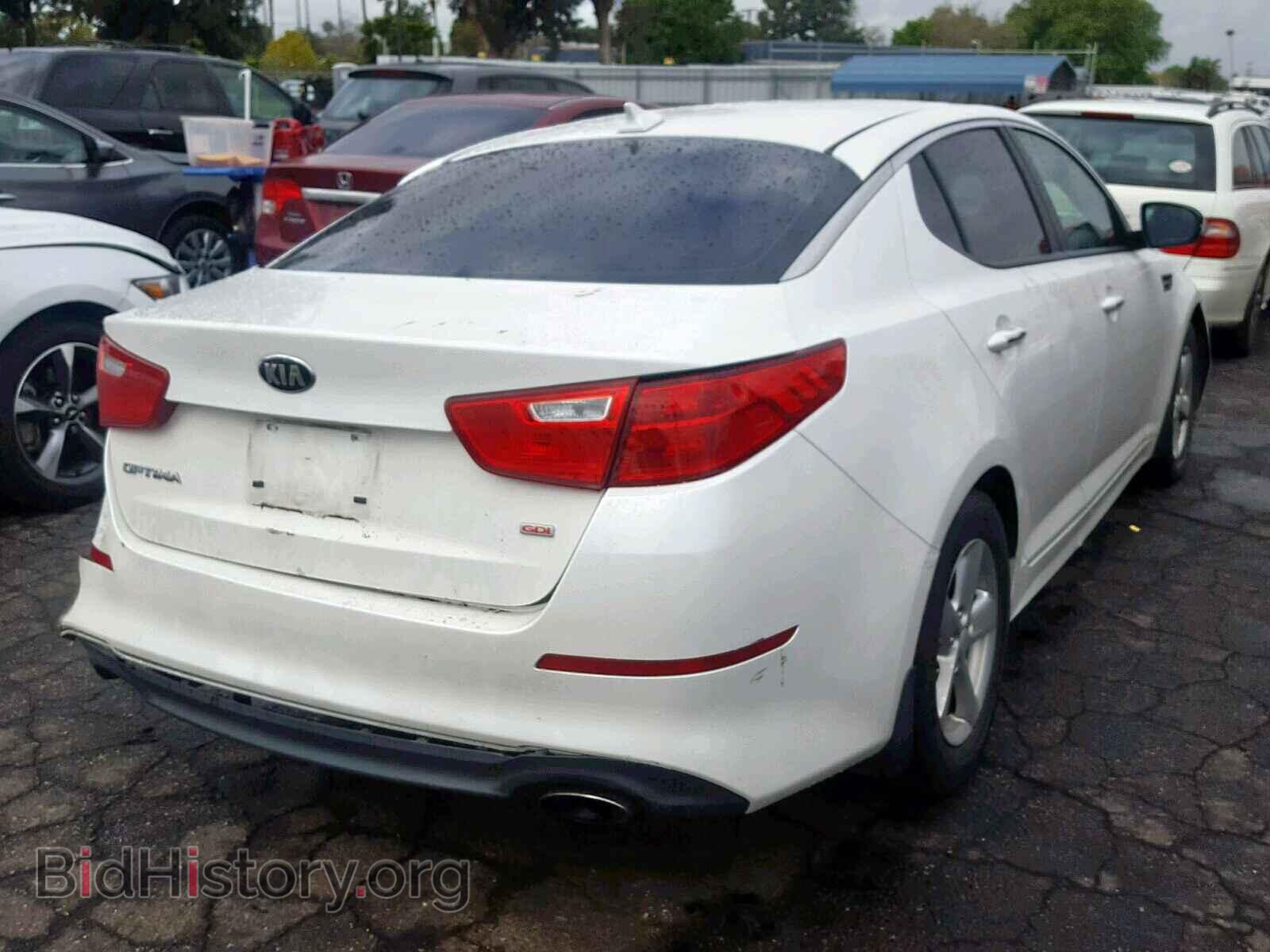 2015 KIA OPTIMA - VIN: KNAGM4A72F5642122 - Фото 4