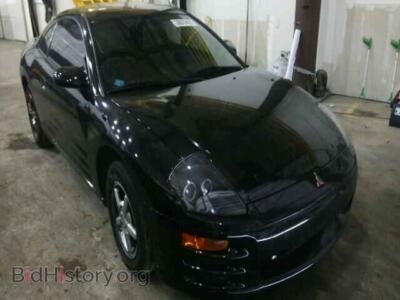 2001 Mitsubishi ECLIPSE Eclipse RS, black — VIN 4A3AC34GX1E226827, Copart