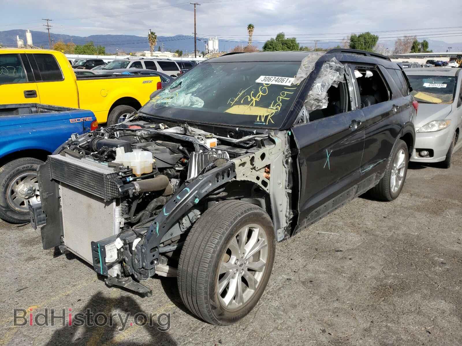2020 FORD EXPLORER - VIN: 1FMSK7DH5LGA40545 - Фото 2