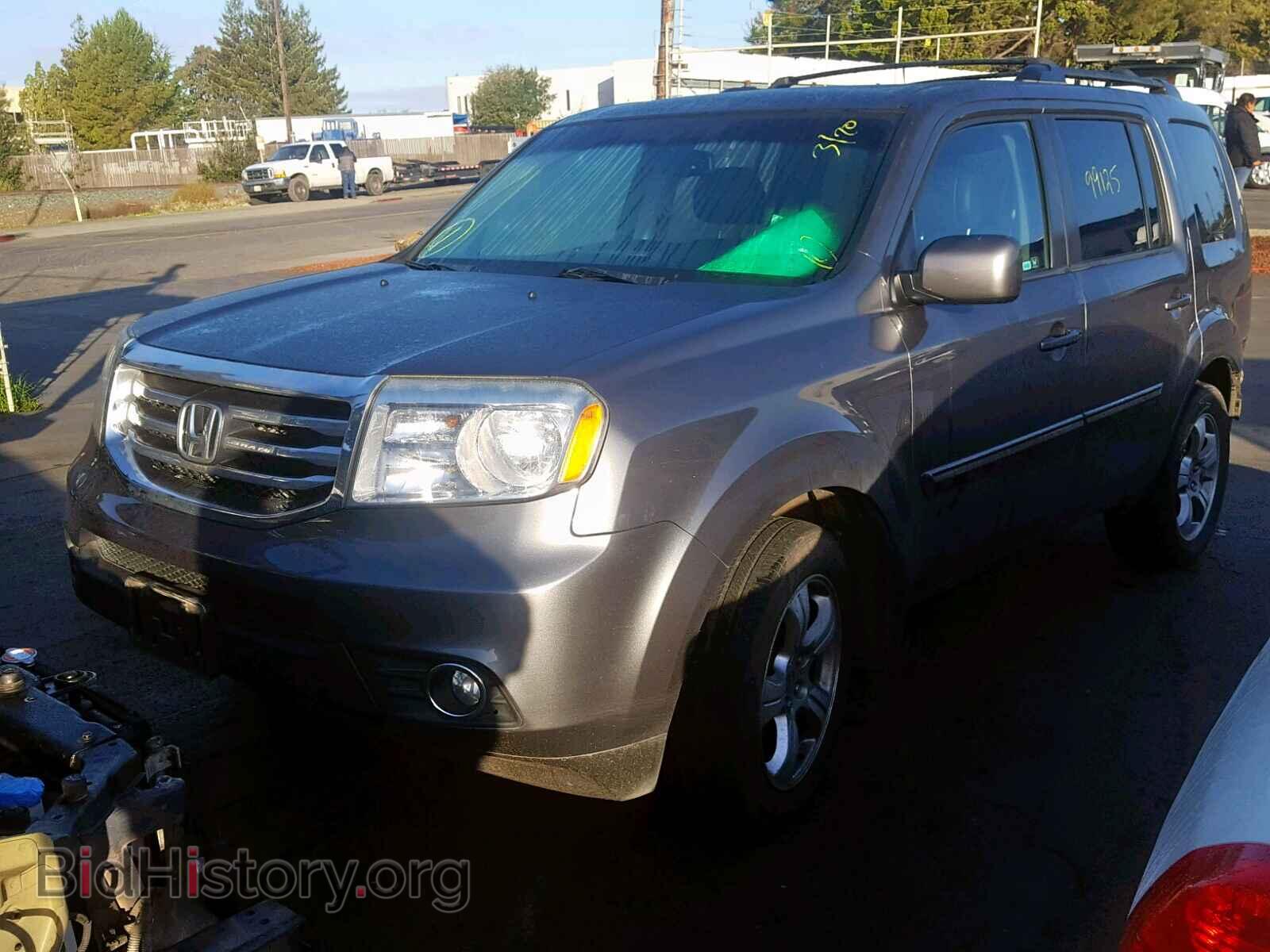 2012 HONDA PILOT EXL - VIN: 5FNYF4H55CB003359 - Фото 2