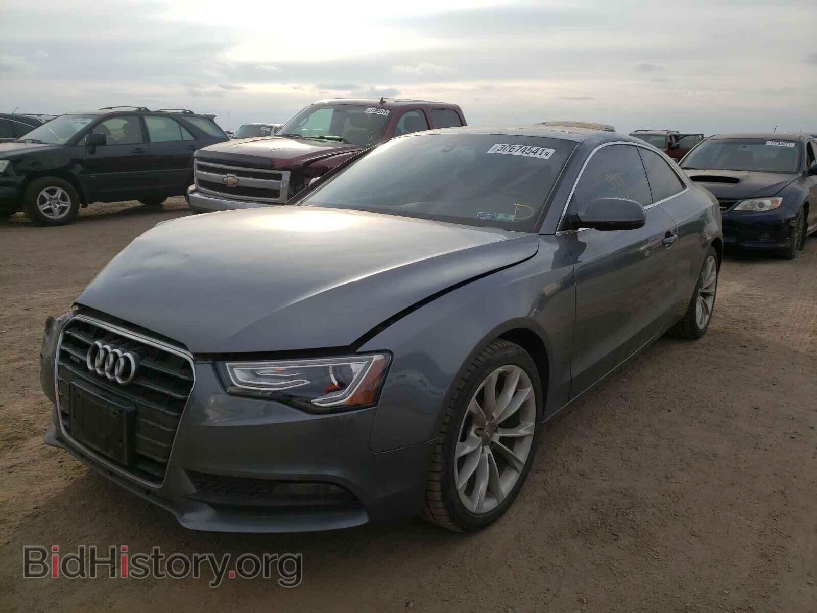 2014 AUDI A5 - VIN: WAULFAFR2EA056091 - Фото 2