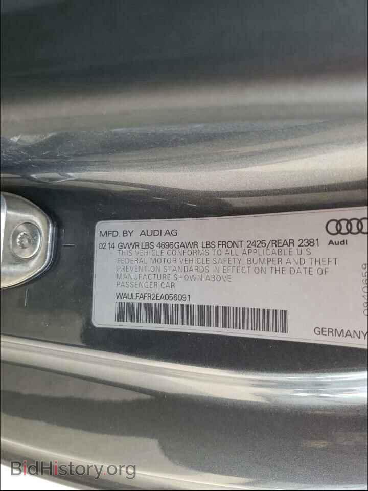 2014 AUDI A5 - VIN: WAULFAFR2EA056091 - Фото 10