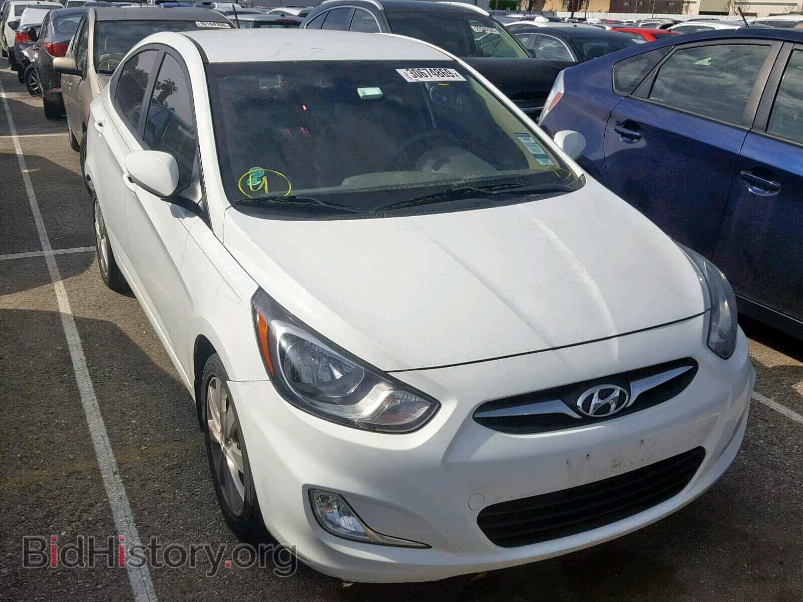Фотография KMHCU4AE0CU237681 - HYUNDAI ACCENT 2012