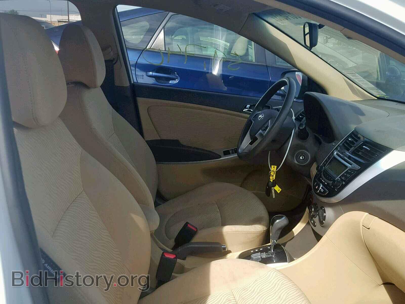 2012 HYUNDAI ACCENT - VIN: KMHCU4AE0CU237681 - Фото 5