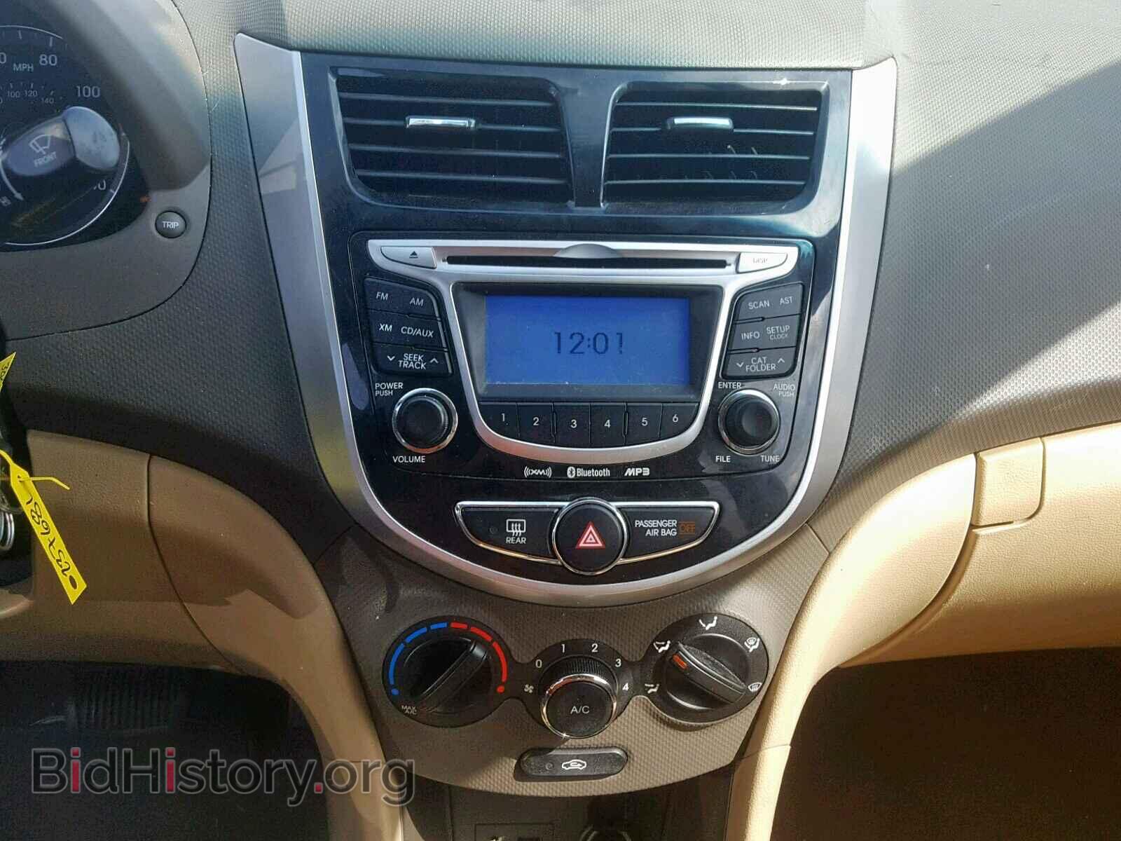 2012 HYUNDAI ACCENT - VIN: KMHCU4AE0CU237681 - Фото 9