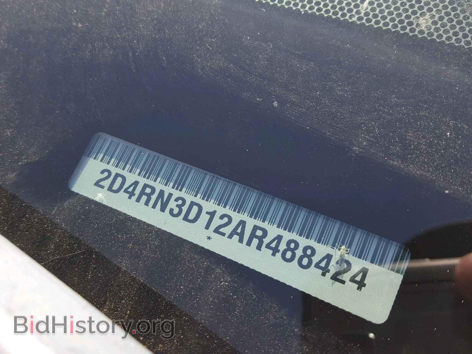 2010 DODGE CARAVAN - VIN: 2D4RN3D12AR488424 - Фото 10