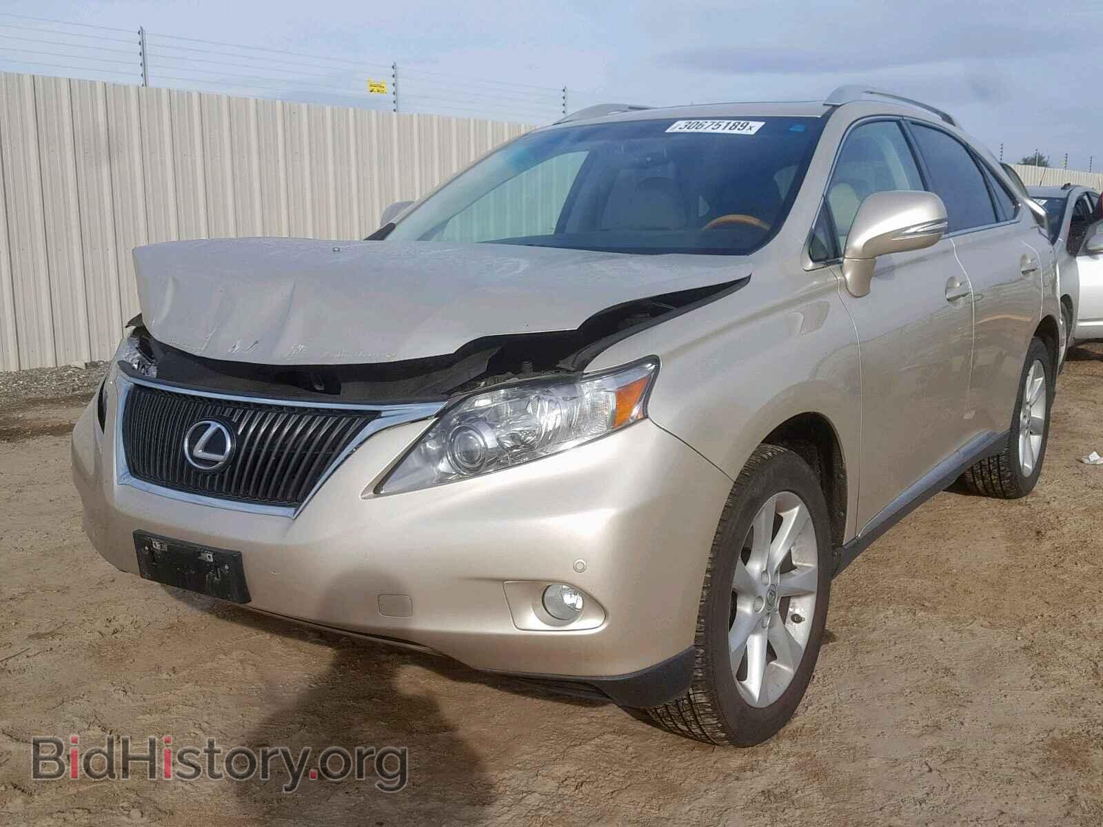 2012 LEXUS RX 350 - VIN: 2T2BK1BA2CC139678 - Фото 2