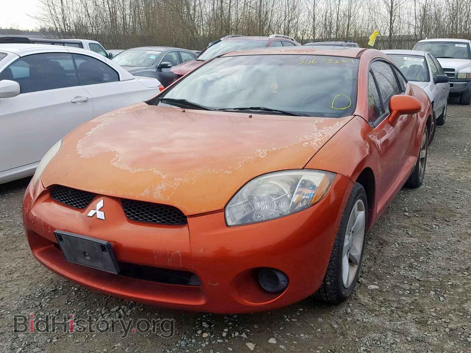 2006 MITSUBISHI ECLIPSE - VIN: 4A3AK24F96E026467 - Фото 2