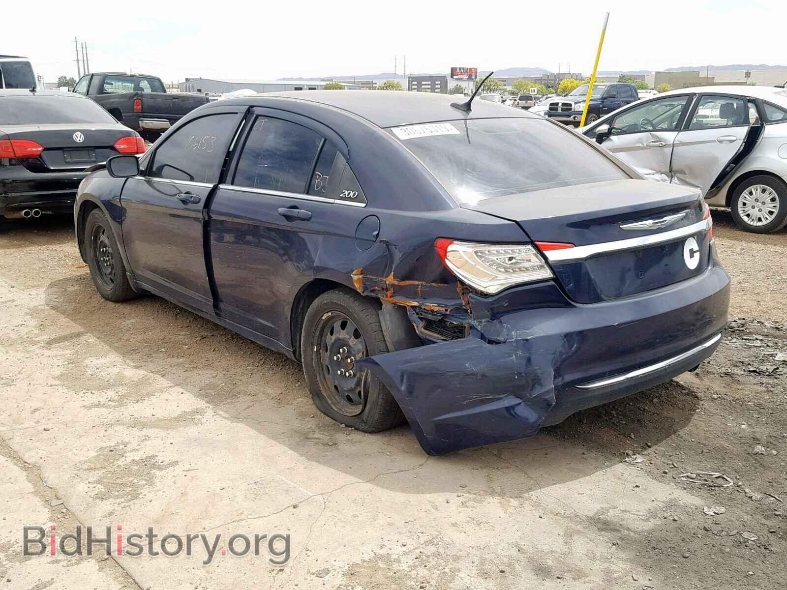 2013 CHRYSLER 200 - VIN: 1C3CCBAB3DN606499 - Фото 3