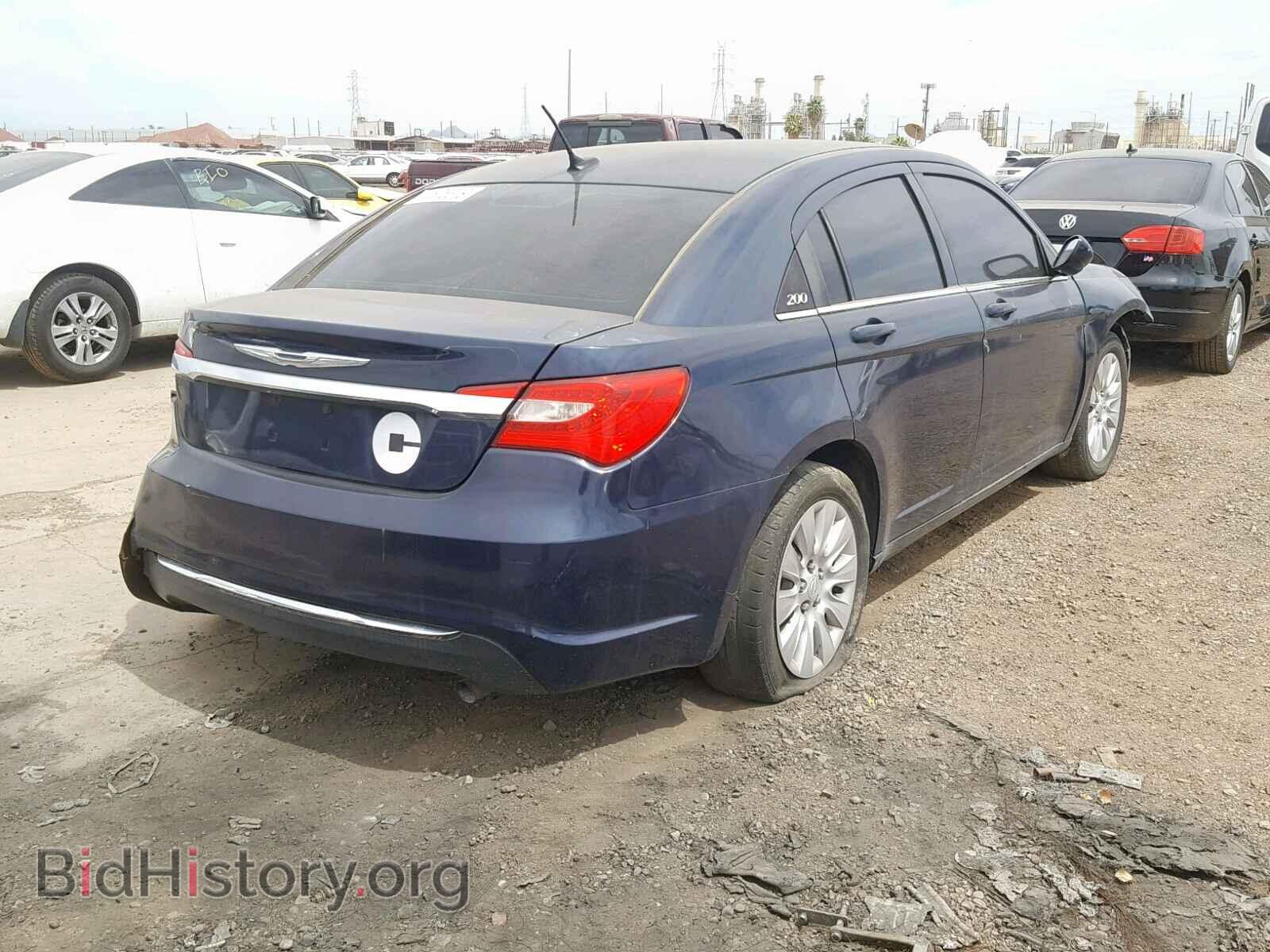 2013 CHRYSLER 200 - VIN: 1C3CCBAB3DN606499 - Фото 4