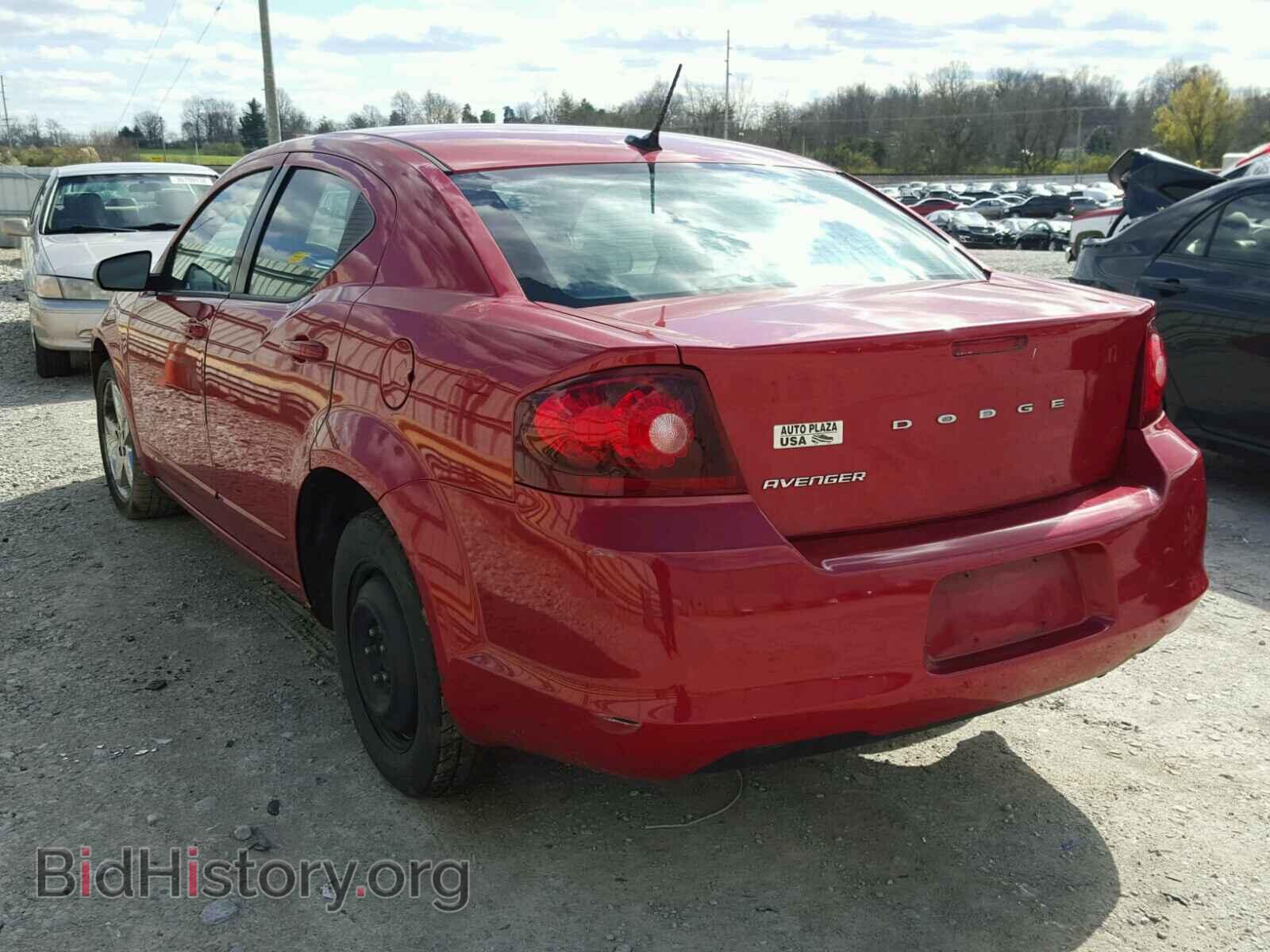 2012 DODGE AVENGER - VIN: 1C3CDZAB1CN185452 - Фото 3