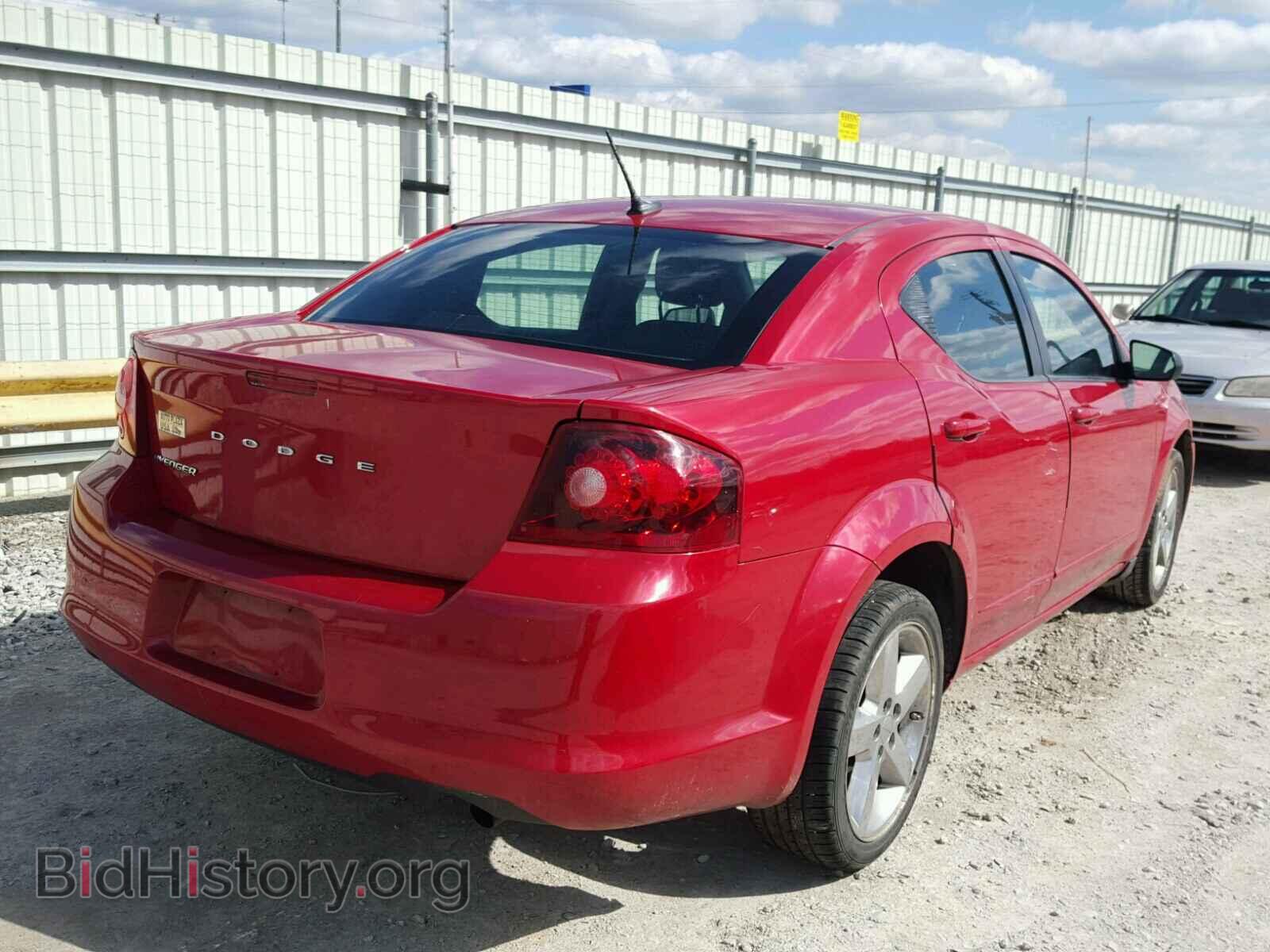 2012 DODGE AVENGER - VIN: 1C3CDZAB1CN185452 - Фото 4