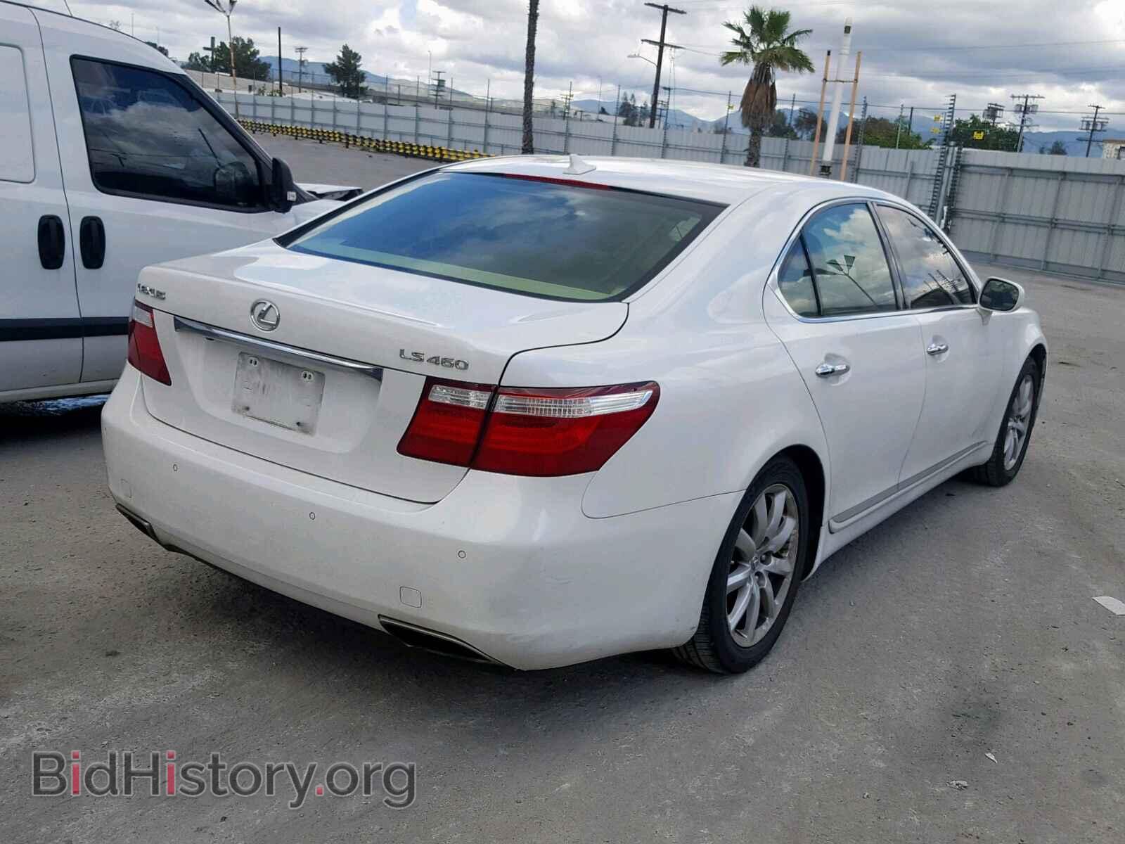 2007 LEXUS LS460 - VIN: JTHBL46F575023367 - Photo 4