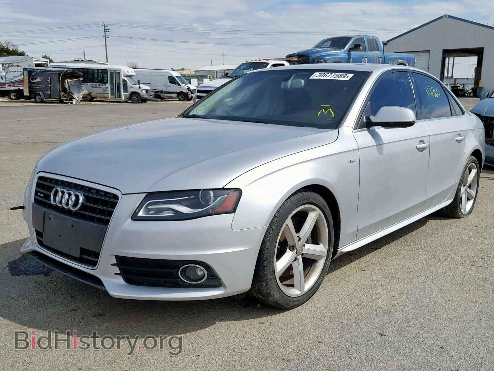 2012 AUDI A4 - VIN: WAUFFAFL4CN000779 - Photo 2