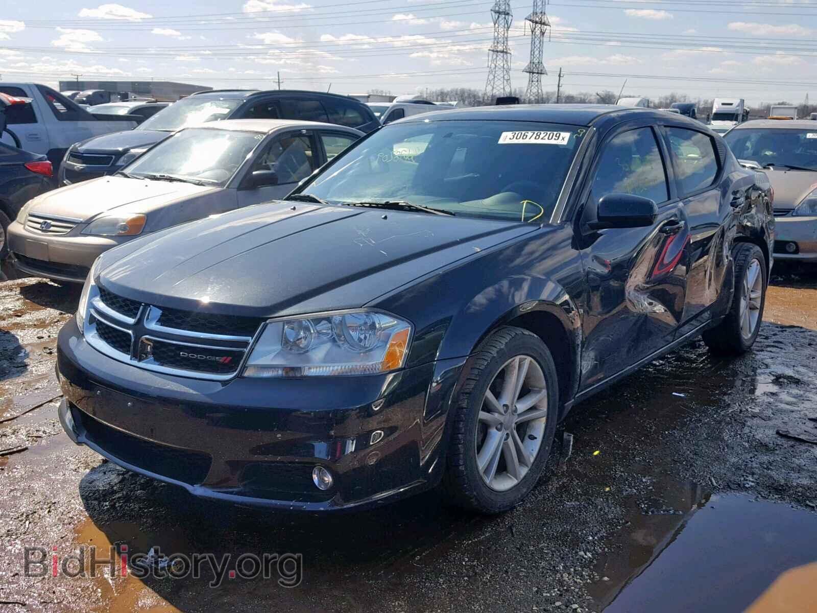 2011 DODGE AVENGER - VIN: 1B3BD1FGXBN510726 - Фото 2