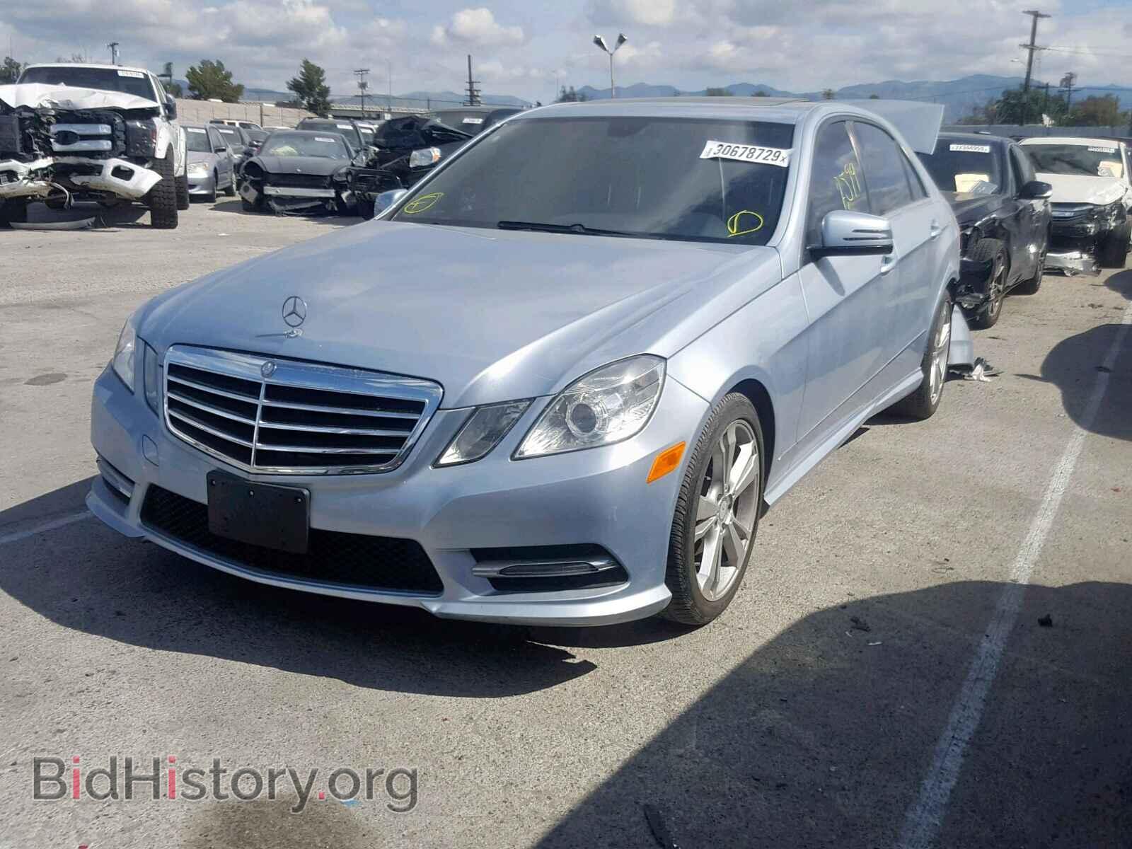 2013 MERCEDES-BENZ E 350 - VIN: WDDHF5KB6DA706604 - Фото 2