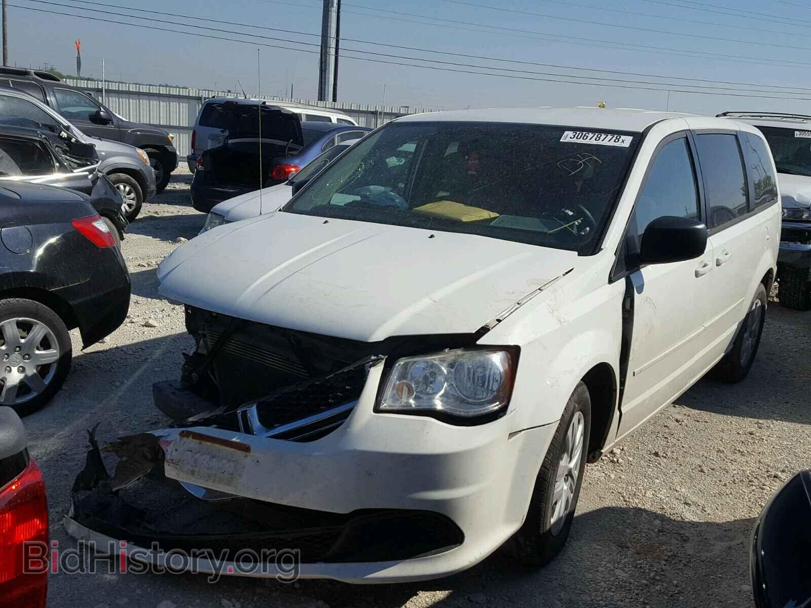 2013 DODGE CARAVAN - VIN: 2C4RDGBG3DR766251 - Фото 2