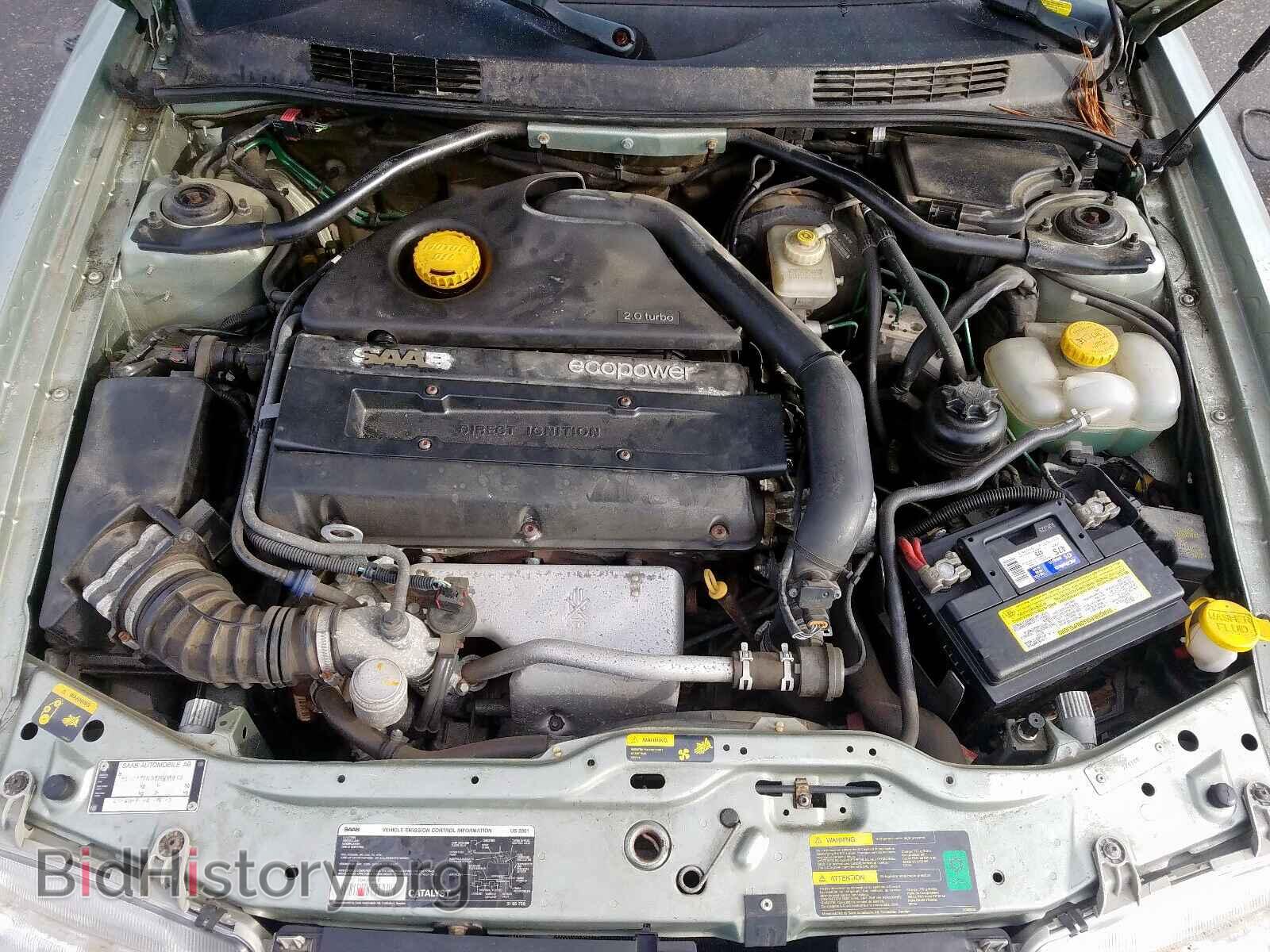2001 SAAB 9 3 - VIN: YS3DF78K117008916 - Фото 7