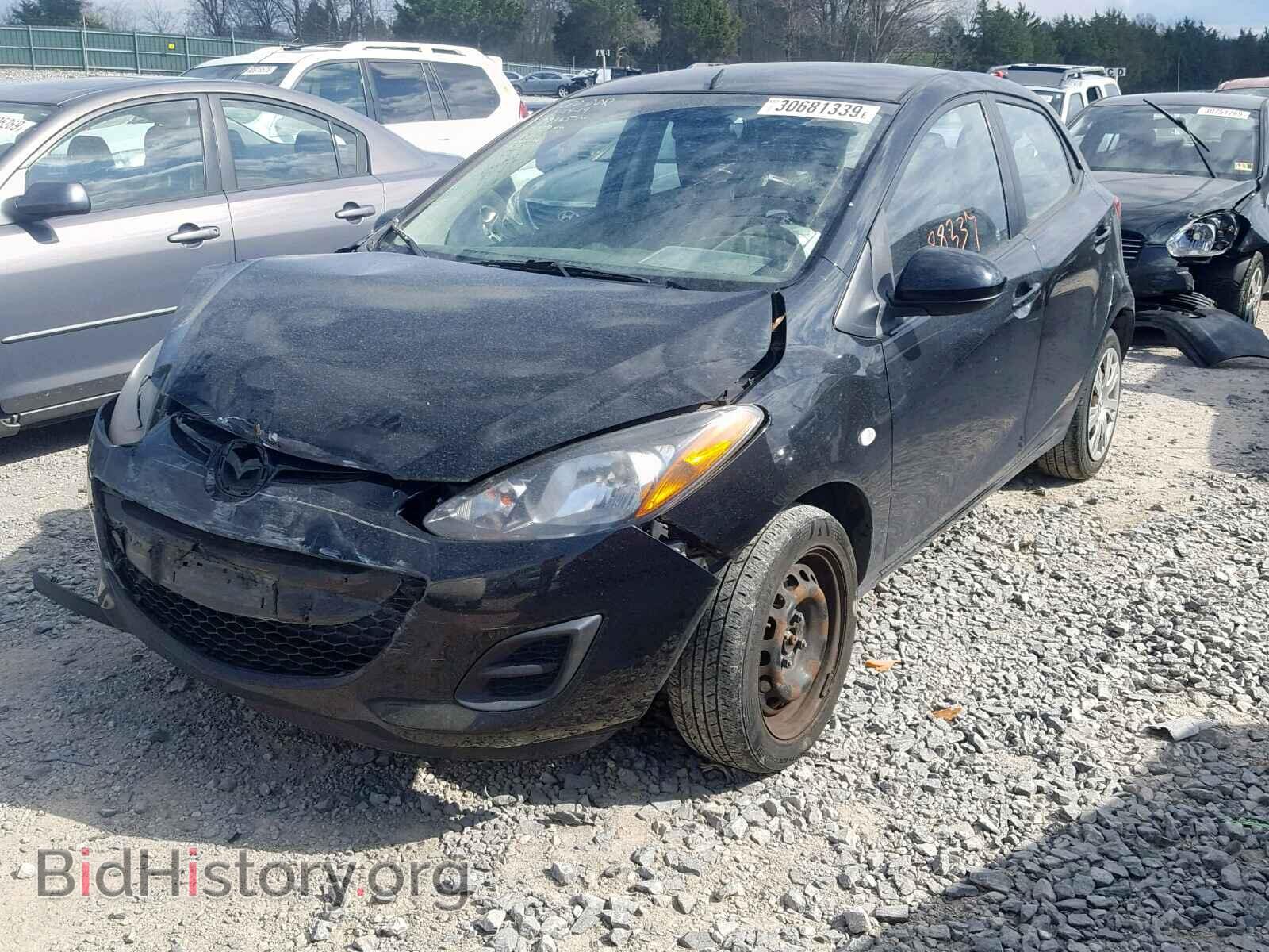 2011 MAZDA 2 - VIN: JM1DE1HY7B0123929 - Фото 2