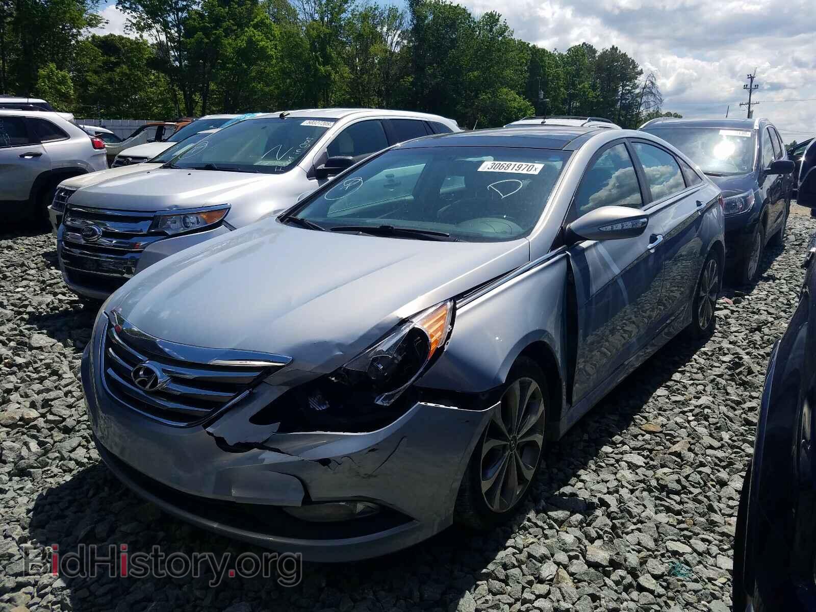 2014 HYUNDAI SONATA - VIN: 5NPEC4AB7EH853526 - Фото 2