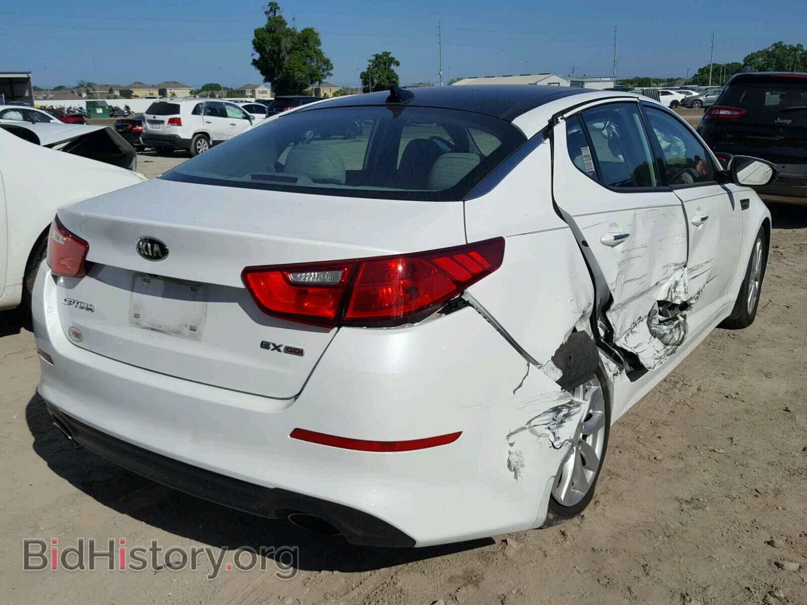 2015 KIA OPTIMA - VIN: 5XXGN4A72FG429893 - Фото 4