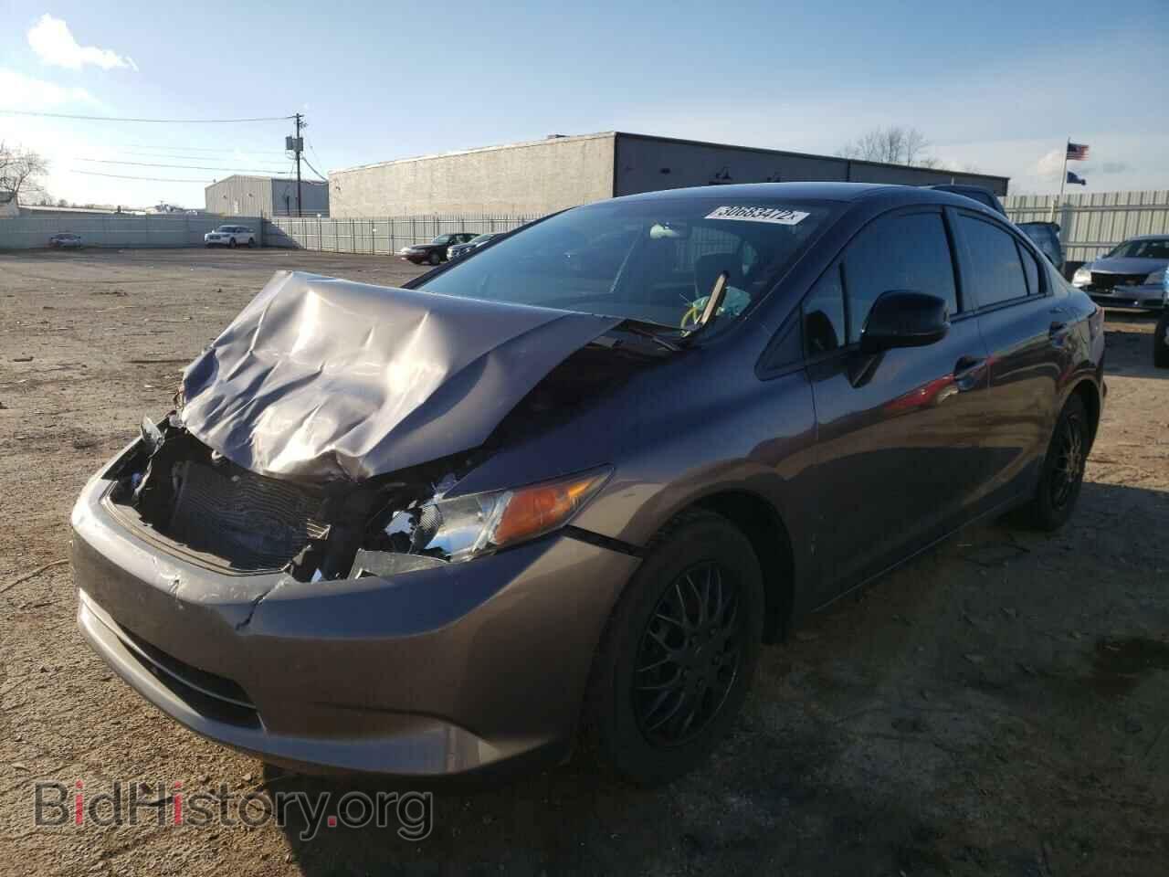2012 HONDA CIVIC - VIN: 19XFB2F5XCE041895 - Фото 2
