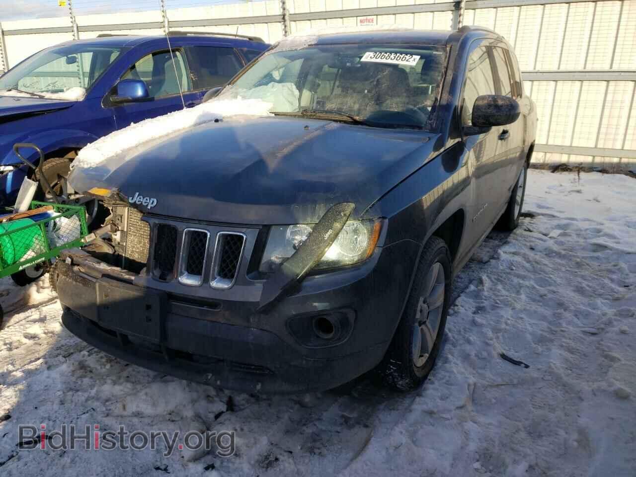 2016 JEEP COMPASS - VIN: 1C4NJDBB3GD782600 - Фото 2