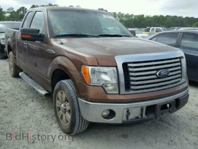 2011 Ford F150 F150 Super, brown — VIN 1FTEX1CM2BFD08860, Copart