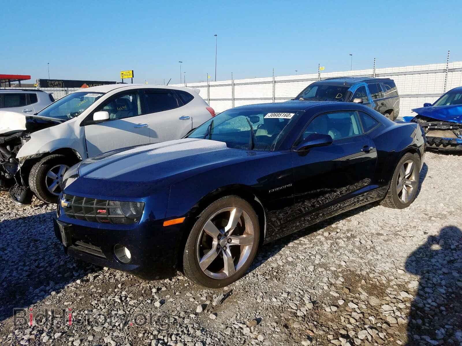 2012 CHEVROLET CAMARO - VIN: 2G1FB1E39C9190686 - Фото 2
