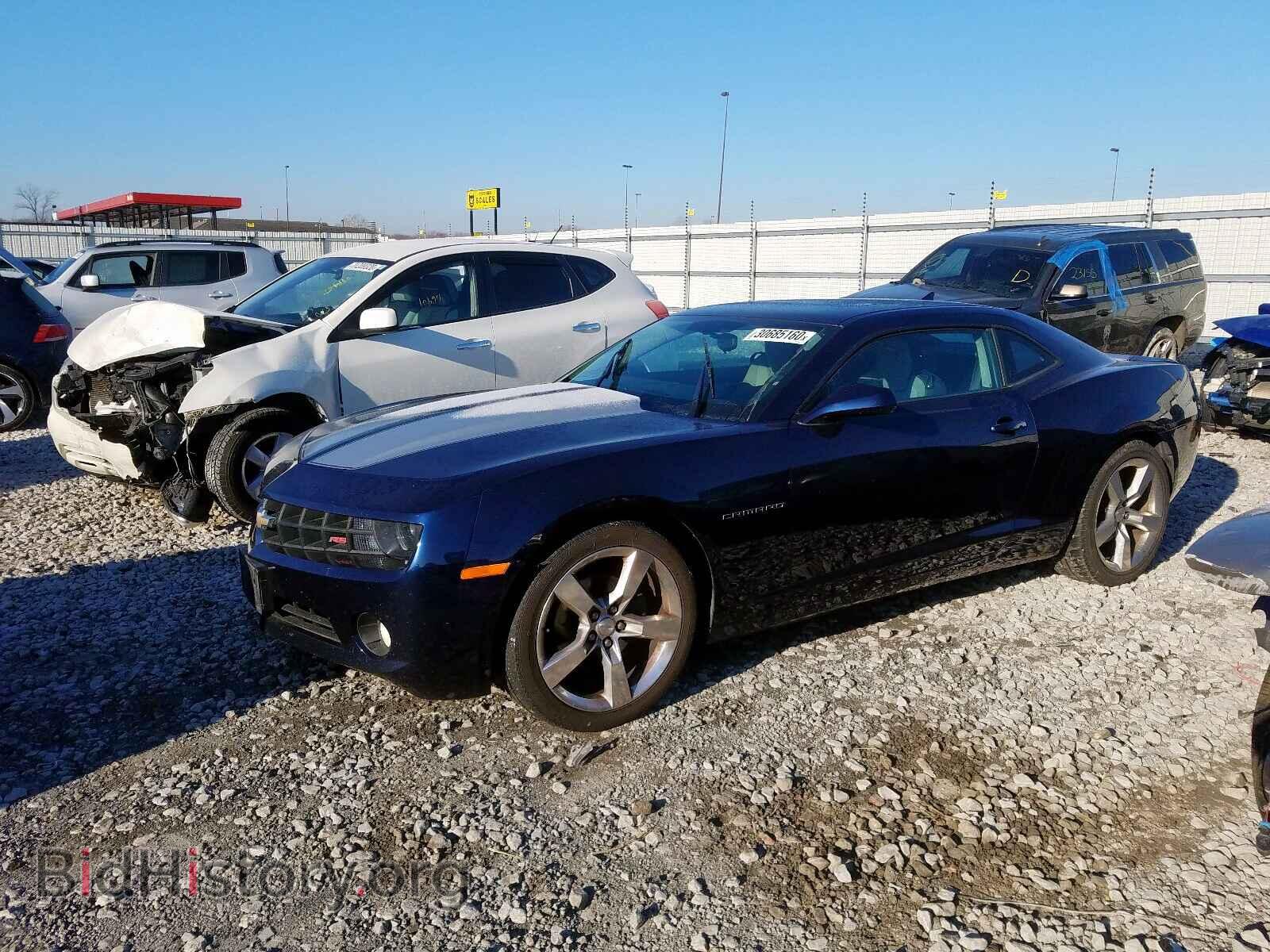2012 CHEVROLET CAMARO - VIN: 2G1FB1E39C9190686 - Фото 9