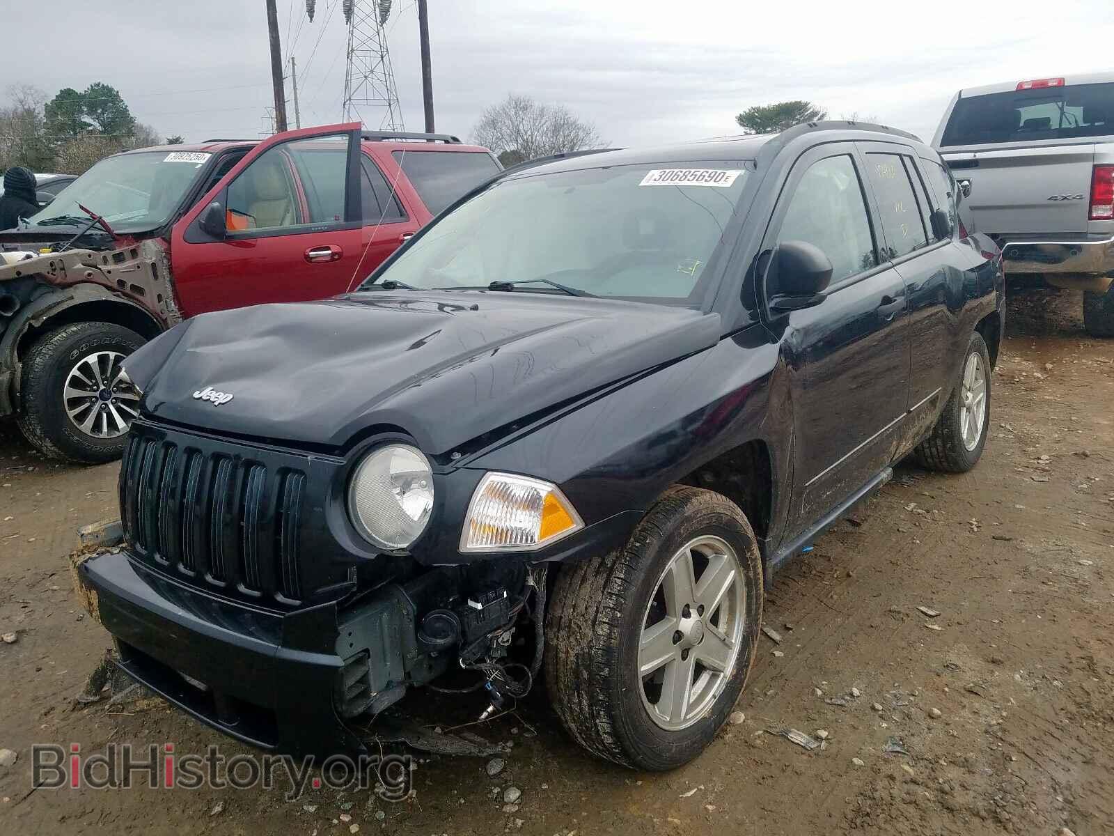 2009 JEEP COMPASS - VIN: 1J4FF47B69D193505 - Фото 2