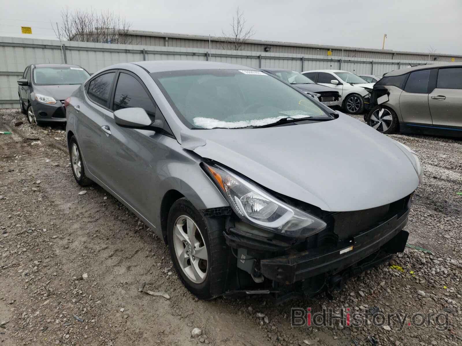 Photo 5NPDH4AE1FH636028 - HYUNDAI ELANTRA 2015