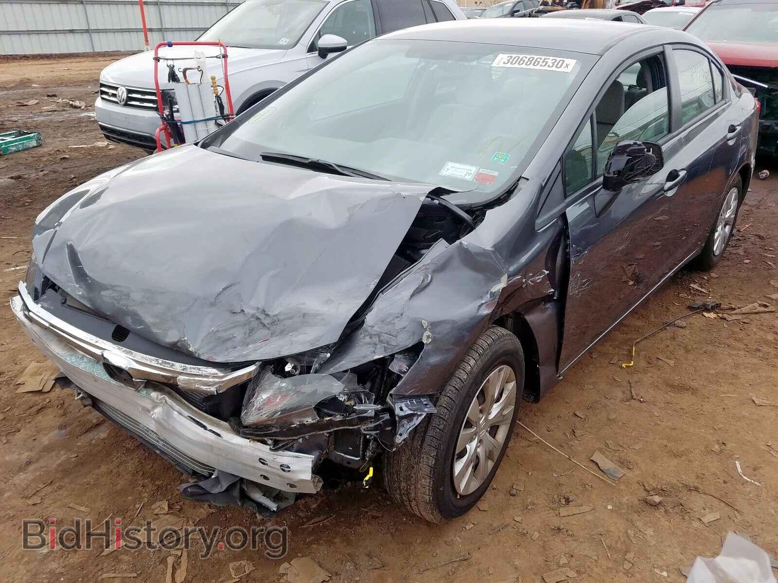 2012 HONDA CIVIC - VIN: 19XFB2F53CE351077 - Фото 2