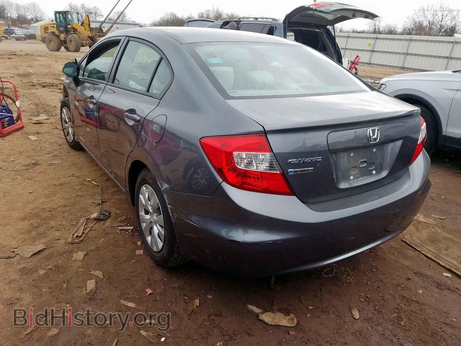 2012 HONDA CIVIC - VIN: 19XFB2F53CE351077 - Фото 3
