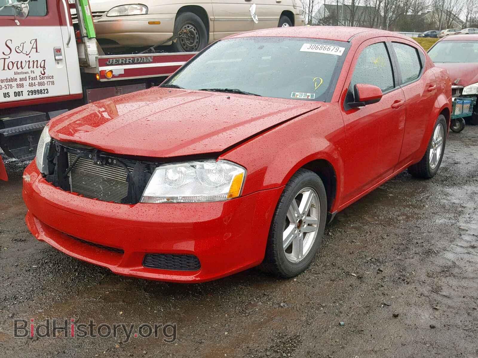 2011 DODGE AVENGER - VIN: 1B3BD1FB9BN577046 - Фото 2