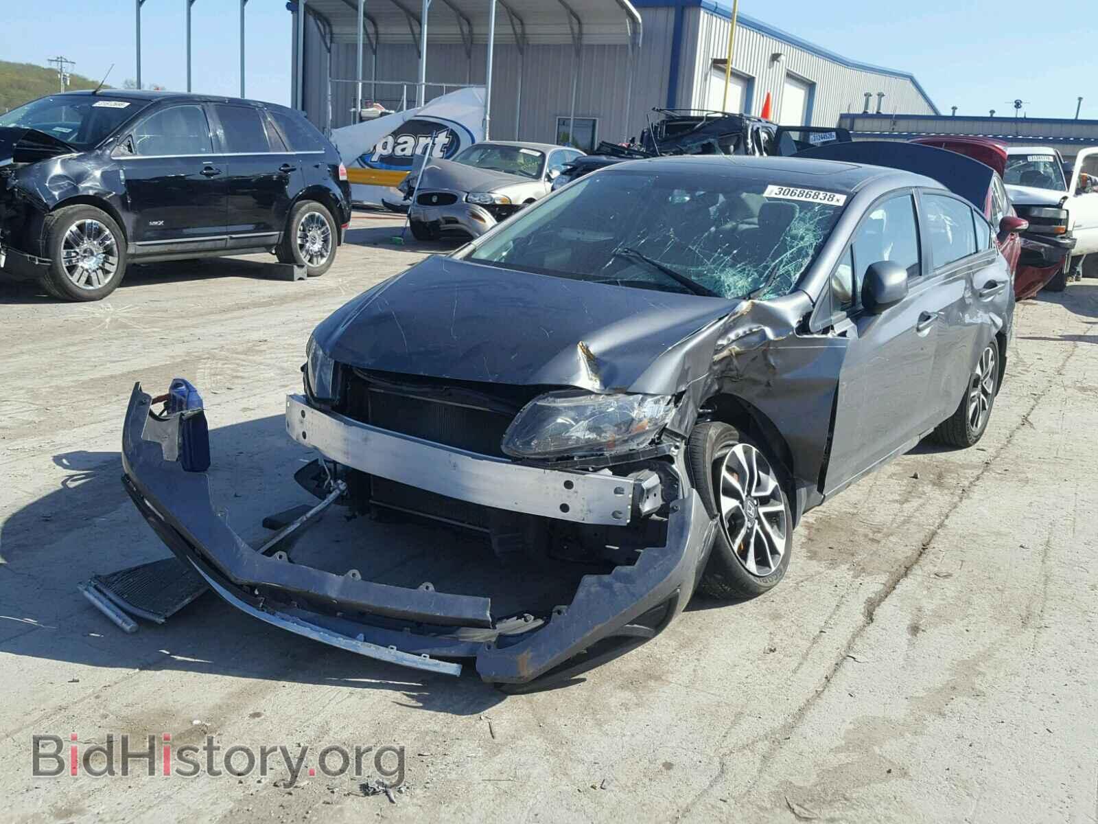 2013 HONDA CIVIC - VIN: 19XFB2F82DE084820 - Фото 2