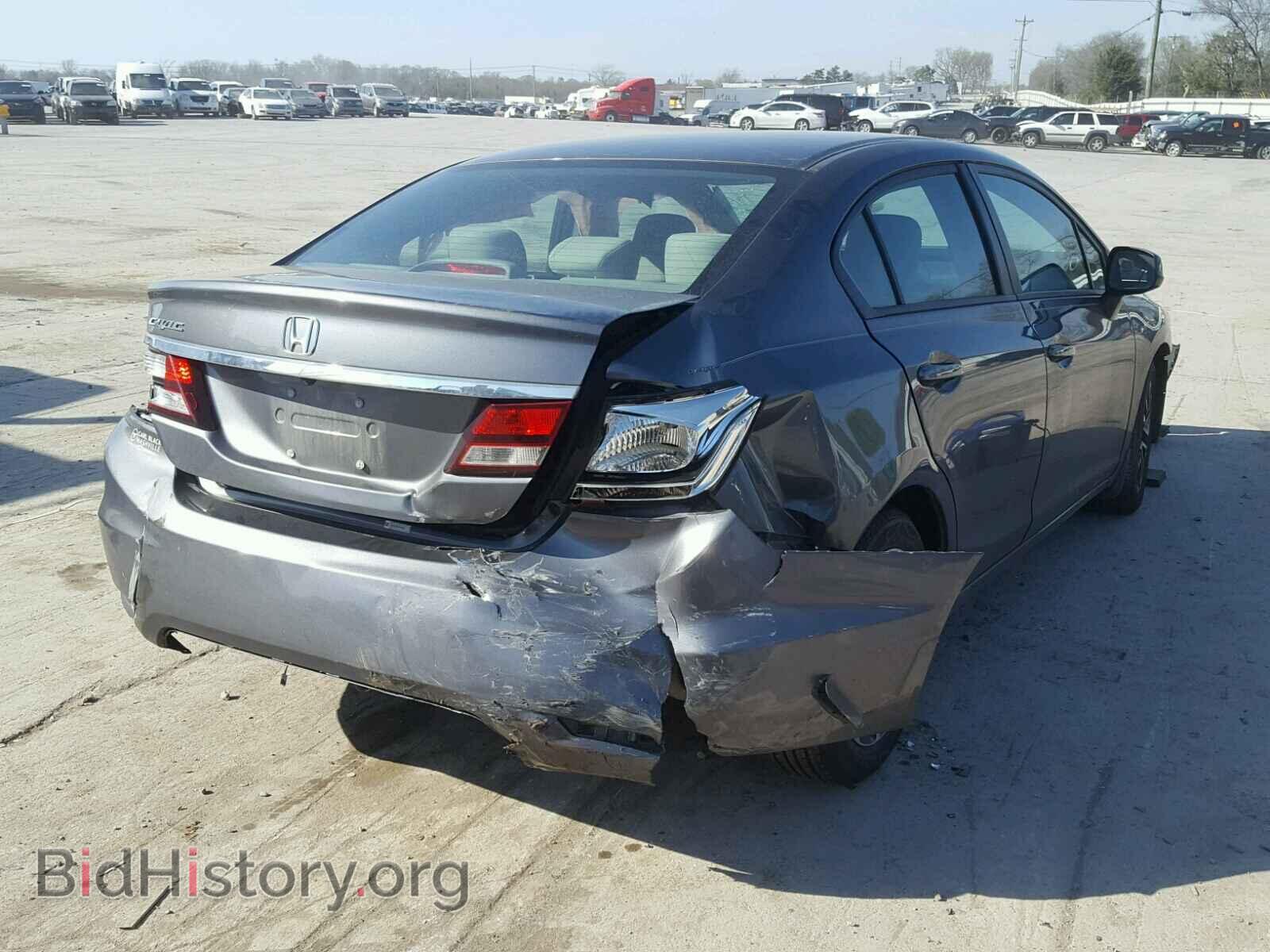 2013 HONDA CIVIC - VIN: 19XFB2F82DE084820 - Фото 4