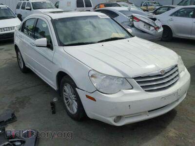 2007 Chrysler SEBRING Sebring LI, белый — VIN 1C3LC66K27N537387, Copart