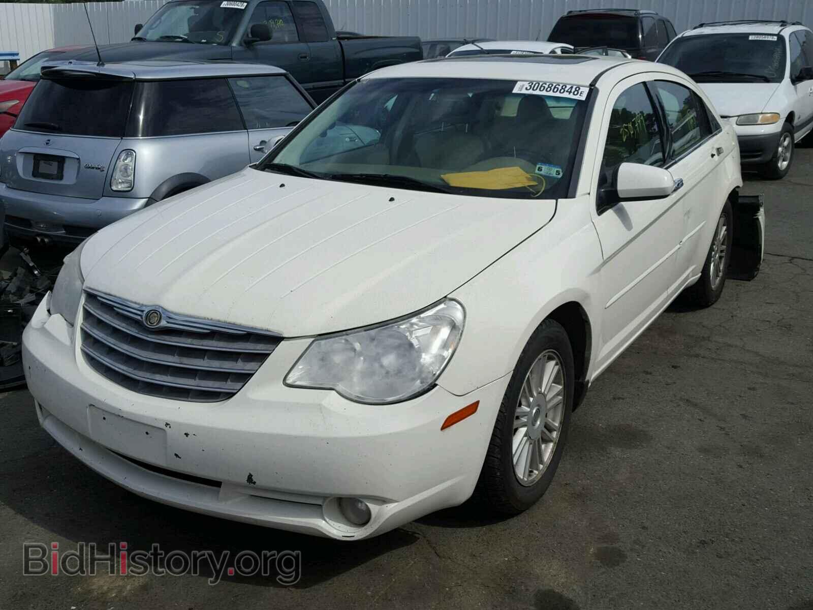 2007 CHRYSLER SEBRING - VIN: 1C3LC66K27N537387 - Фото 2