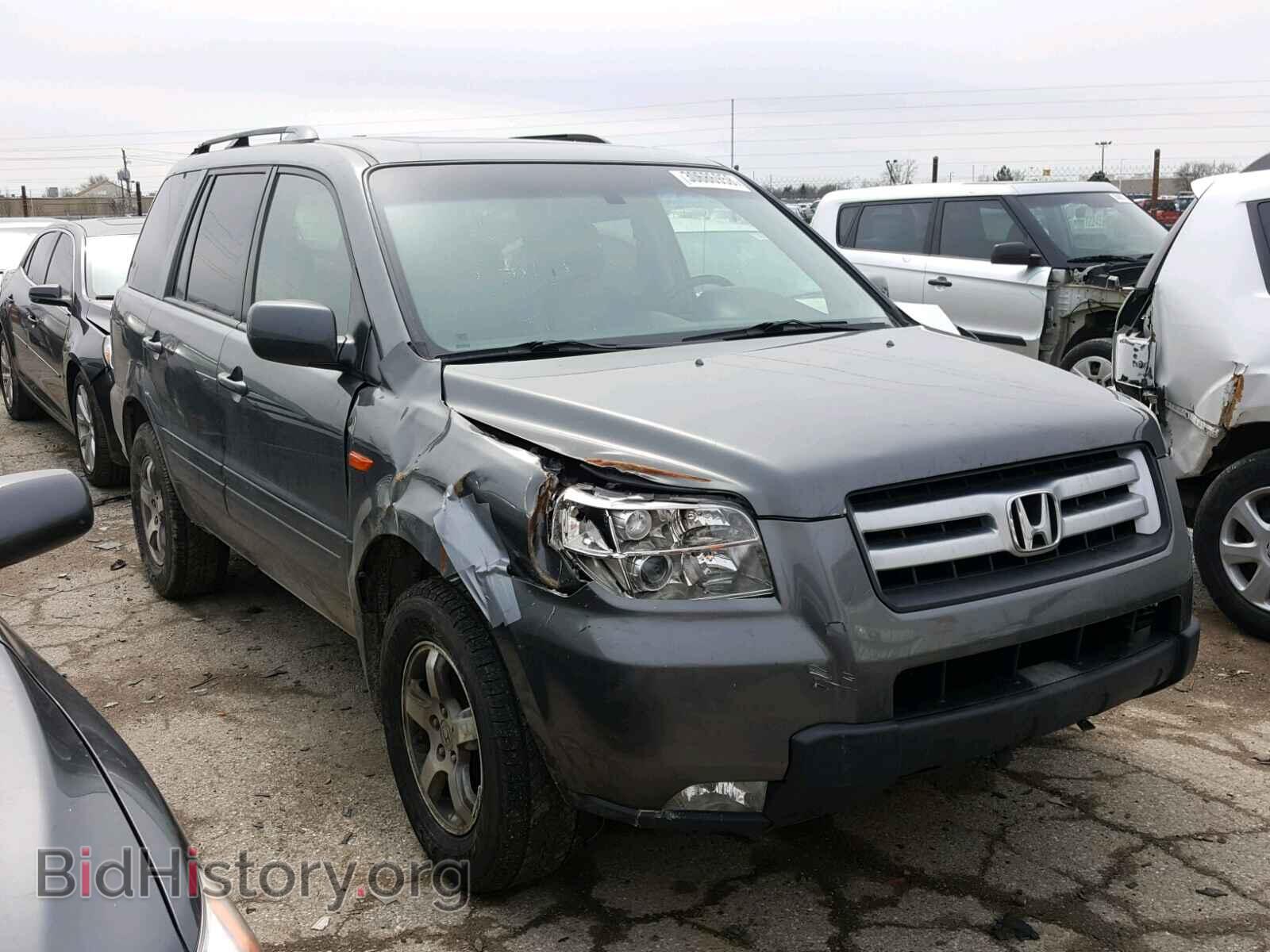 Фотография 2HKYF18687H506589 - HONDA PILOT 2007