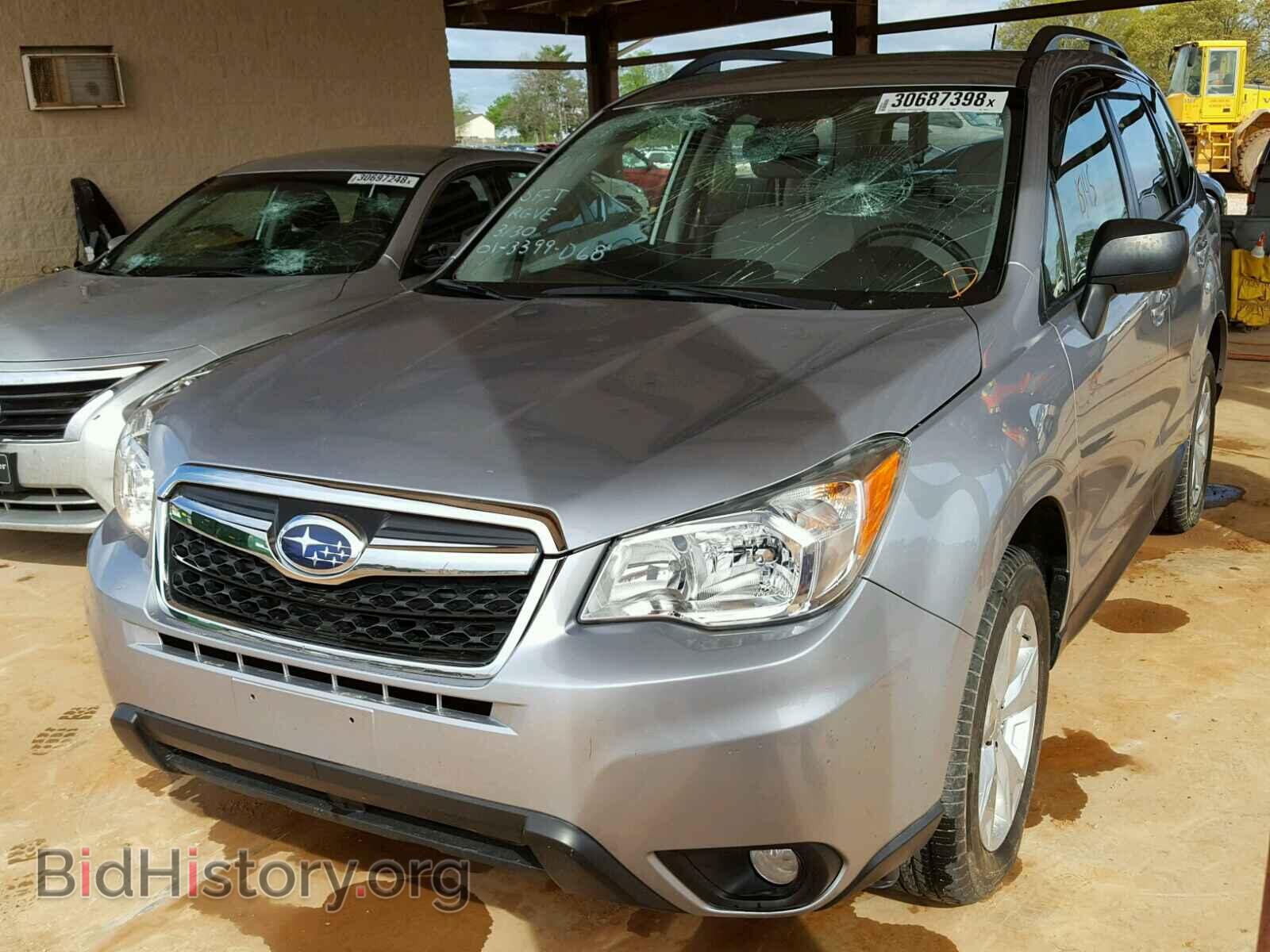 2015 SUBARU FORESTER - VIN: JF2SJABC8FH506612 - Фото 2