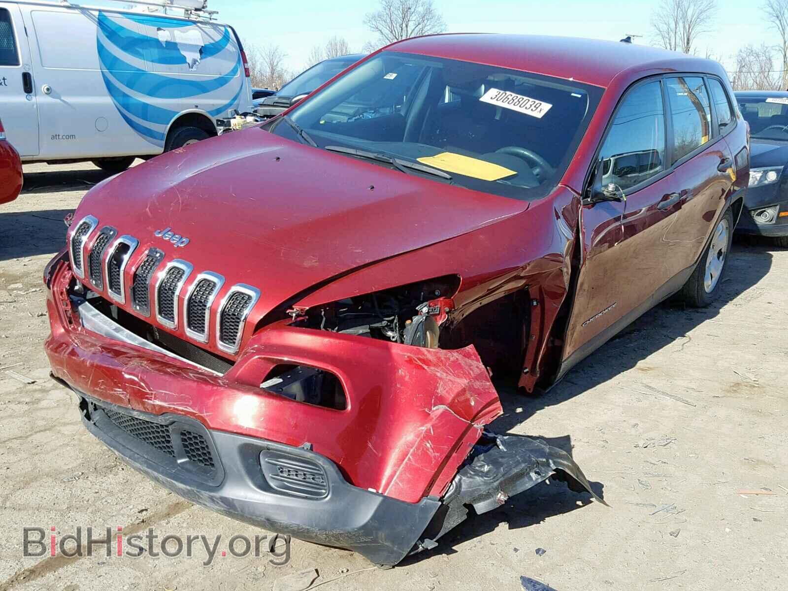 2016 JEEP CHEROKEE S - VIN: 1C4PJMAB4GW118062 - Фото 2