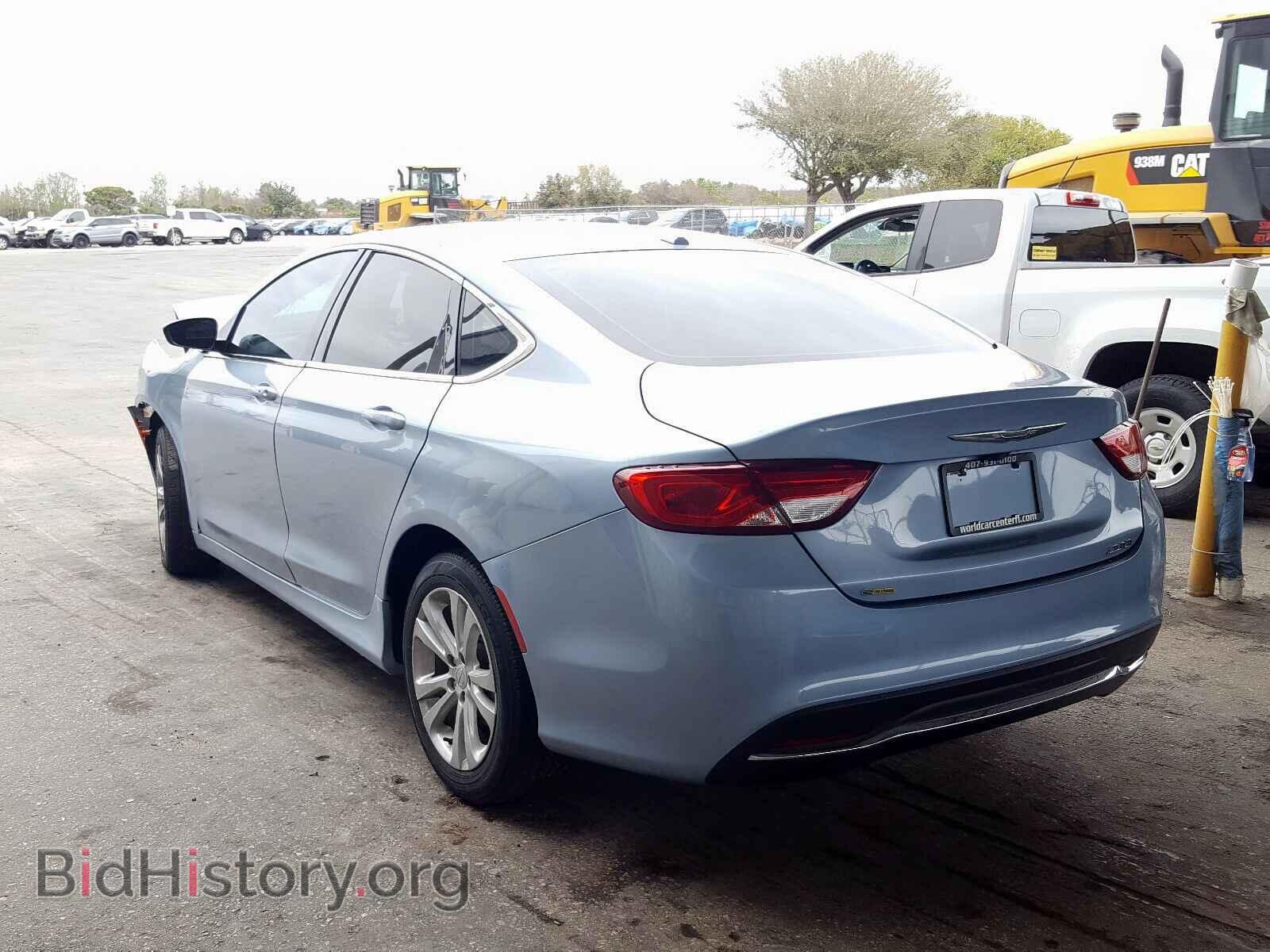 2015 CHRYSLER 200 - VIN: 1C3CCCAB8FN608225 - Фото 3