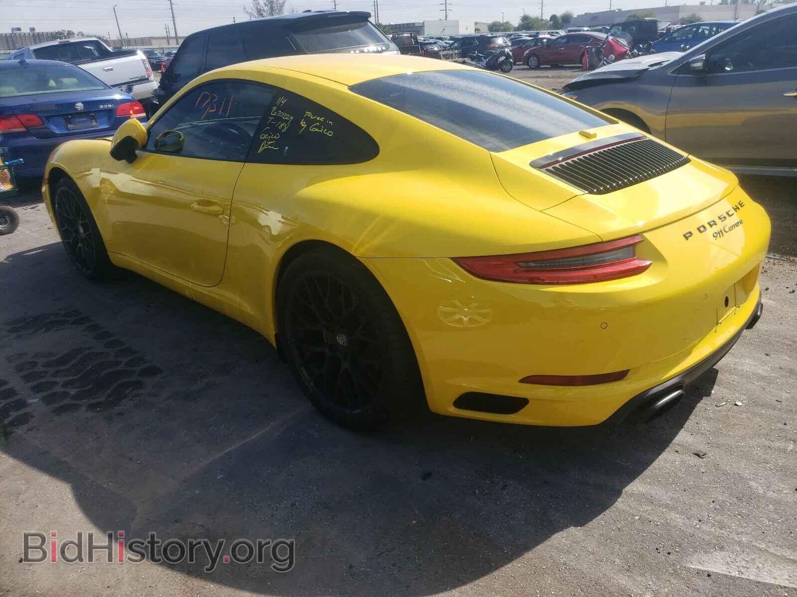 2017 PORSCHE 911 - VIN: WP0AA2A9XHS108118 - Фото 3