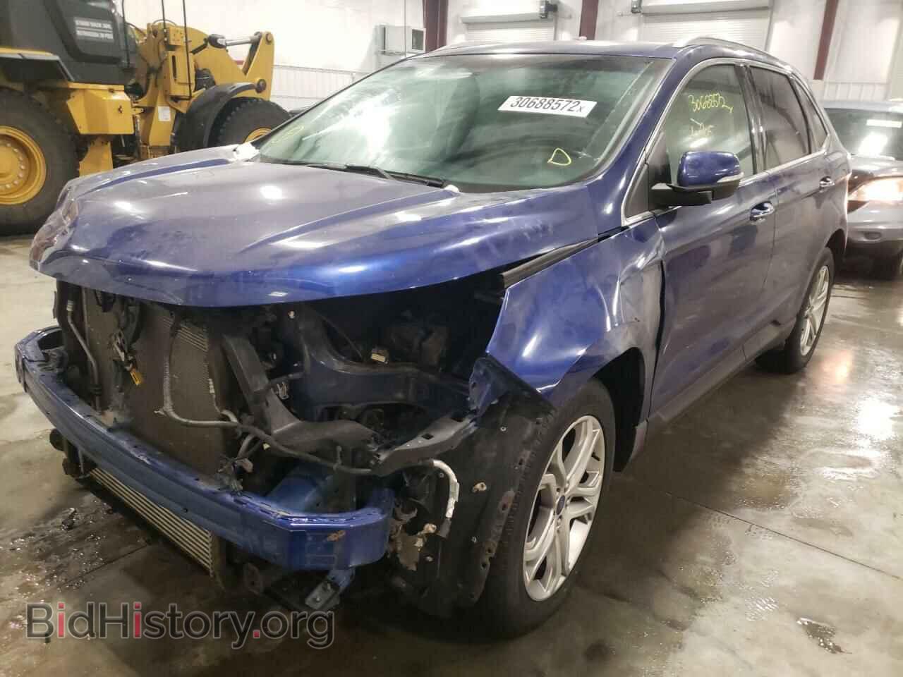 2015 FORD EDGE - VIN: 2FMTK4K95FBB35634 - Фото 2