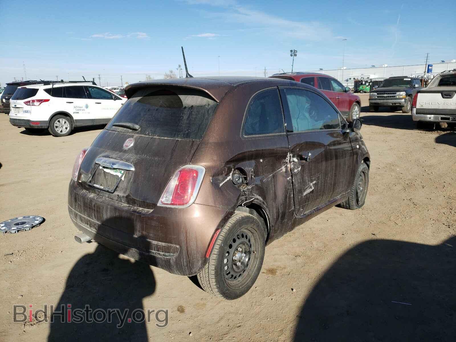 2015 FIAT 500 - VIN: 3C3CFFAR2FT501998 - Фото 4