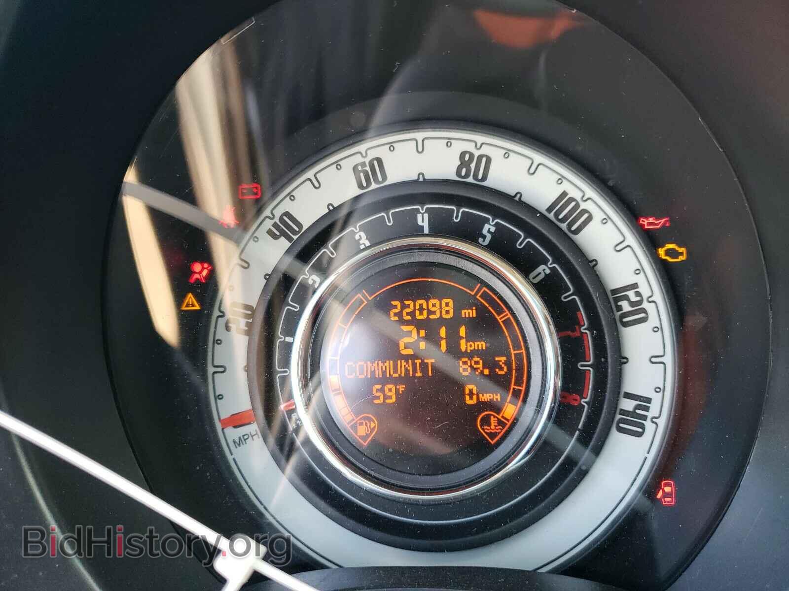 2015 FIAT 500 - VIN: 3C3CFFAR2FT501998 - Фото 8